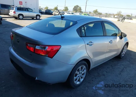 2013 Kia Rio Lx из США, поврежденный, VIN KNADM4A30D6237514